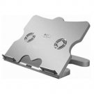 2-Fan Laptop Notebook Cooling Stand (silver)