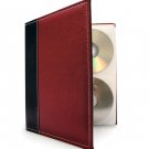 CD DVD Large Storage Binder - Burgundy