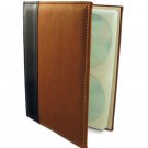 CD DVD Large Storage Binder - Brown