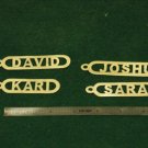 Brass Keychain Fob