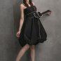 Fascinating Black Bubble Dress