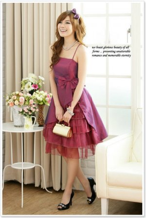 Precious Layered Dress - Violet