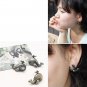 Smiley Whale Retro Stud Earrings