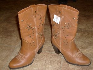 woman's cowboy boot