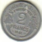 1941 / 2 - Francs / Nazi Germany Occupation of FRANCE
