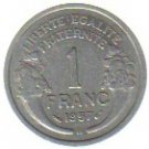 1957 / 1 - Franc / FRANCE ( Fourth Republic )
