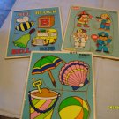 Three Playskool puzzles