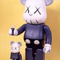 Kaws x Medicom 400% and 1000% Be@rbrick Set