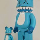 Kaws Chomper x Medicom 400% & 1000% Be@rbrick