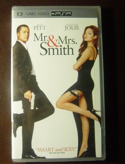 New Mr And Mrs Smith 2005 Umd Video Movie For Psp Sealed