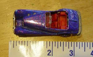 Mattel convertible car model released 1982