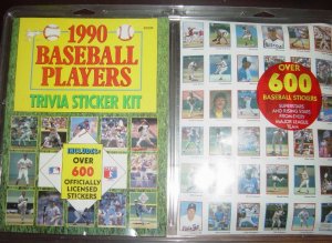 1990 Baseball Stickers Mint in Brand New Condition