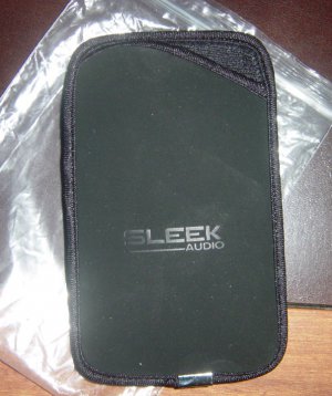 Sleek Audio pouch/bag for SA6 earphone/wireless adapter