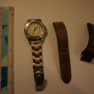 Genuine and Authentic!! Swiss Army Quartz Date Women's or Men's Watch Made in Switzerland