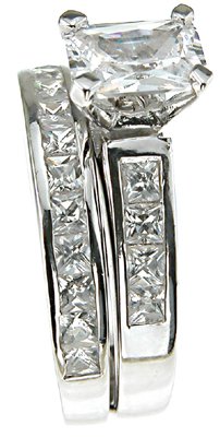Baguette Solitaire Engagement Ring