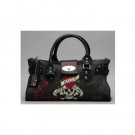 ED HARDY BLACK DIDDY BAG by Christian Audigier