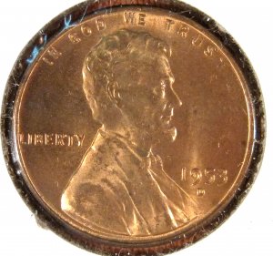 1953 D UNC Lincoln