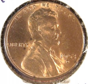 1953 D UNC Lincoln