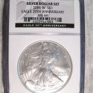 2006 Aniversary Silver Dollar Set