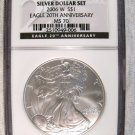 2006 Aniversary Silver Dollar Set