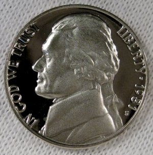 1981 S Jefferson Proof Type 2 #811