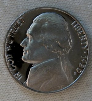 1980 S Jefferson Proof #851
