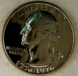 1976 S Washington Proof #877