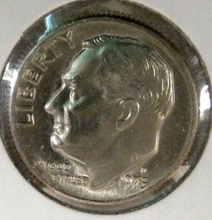 1973 D Roosevelt UNC #1180