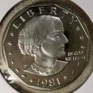 1981 S SBA Proof Type 1 #1285