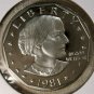 1981 S SBA Proof Type 1 #1285