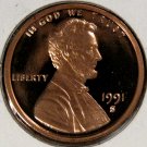 1991 S Lincoln Proof #1310
