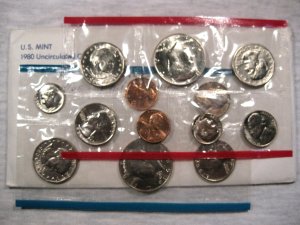 1980 Mint Set P&D #1399