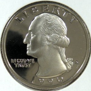 1990 S Washington Proof #1656