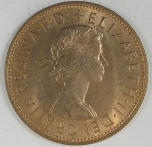 1962 Penny UNC #1684