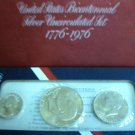 1976 Bicentenial Silver Set #1852