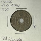 1927 25 Centimes #1909