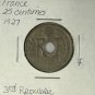 1927 25 Centimes #1909