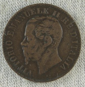 1867-M 2 Centesimi #1964