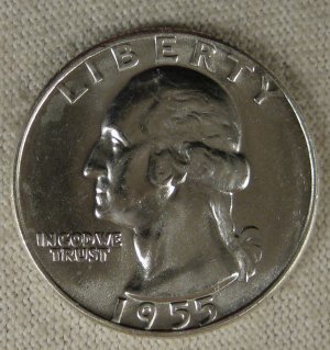 1955-D Washington UNC #3124