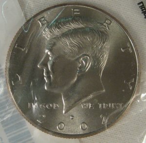 2002-D Kennedy UNC #3106
