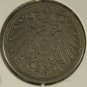 1908A German Empire 5 Pfennig #4113