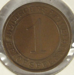 1931A German Weimar Rep #4116
