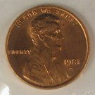 1981 Lincoln UNC #4122