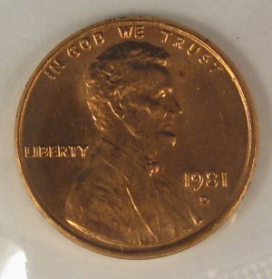 1981 Lincoln UNC #4122