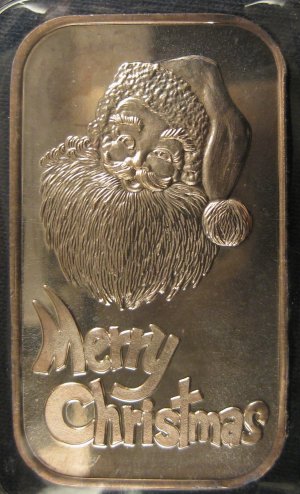 1 ounce silver bar #4474