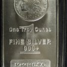 1 ounce silver bar #4675