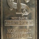 1 ounce silver bar #4480
