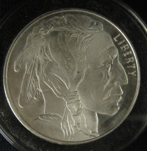 1 Ounce Silver Round #4482