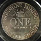 1 Ounce Silver Round #4484