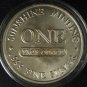 1 Ounce Silver Round #4490